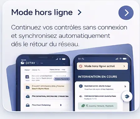 Mode hors ligne pour les contrôleurs - Logiciel VGP Octav