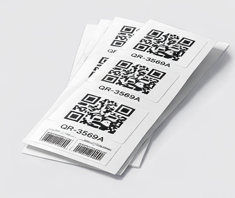Étiquettes QR code simples